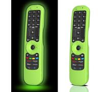 Lot de 2 coques de protection en silicone pour télécommande TV LG Glow in The Dark, coque à distance pour télécommande LG Smart TV AN-MR21GA MR22GA MR23GA MR24GA MR22GN MR23GN 2021-2024 (vert lumineux