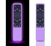 Lot De 2 Coques De Protection En Silicone Pour Télécommande Tv Samsung Glow In The Dark, Pour Télécommande Samsung Smart Tv Bn59 Series Bn59-01312A Bn59-01241A (Violet Lumineux)[NOU631912]