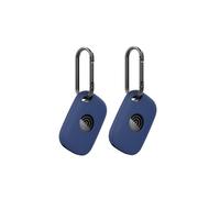 Lot de 2 coques de protection en silicone pour Tile Life 360 Pro 2024 - Tracker anti-perte - Coque durable et élégante, imperméable, anti-chute, bleu
