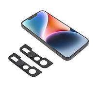 Lot de 2 coques de protection pour appareil photo avant, webcam compatibles avec iPhone 14, 14 Plus, 13, 13 Mini, Phone 13 Pro, Phone 13 Pro Max, protège la vie privée et la sécurité, n'affecte pas