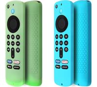 Lot De 2 Coques De Protection Pour Télécommande Compatible Avec Fire Tv Stick 4K Hd 2Ème (Sortie En 2024) / Pioneer Avec Télécommande Vocale Alexa, Manchon En Silicone Antidérapant Avec