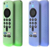 Lot De 2 Coques De Protection Pour Télécommande Compatible Avec Fire Tv Stick 4K Hd 2Ème (Sortie En 2024)/Télécommande Vocale Pioneer Alexa, Manchon En Silicone Antidérapant Avec D[TEL9120172]