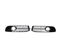 Lot de 2 coques de rechange pour feux de brouillard avant inférieurs, remplacement pour A6 C6 modèles 2008-2011, 4F0 807 682Q (noir)