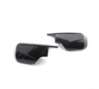 Lot de 2 coques de rétroviseur aspect carbone pour BMW Série 3 E46 Berline/Touring 1998-2005, boîtier de rétroviseur extérieur en plastique ABS Remplacement pour OEM 51168238375 51168238376