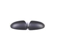 Lot De 2 Coques De Rétroviseurs Latéraux En Fibre De Carbone Pour Benz Smart 451 453 Fortwo Forfour Accessoires(Black-For 2009-2015)