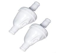Lot de 2 coques de valve de secours, numéro de pièce 9-100-1200, convient pour Polaris 360, pour nettoyeur de piscine VAC-SWEEP, 360, pièce de rechange ABS résistante aux fissures