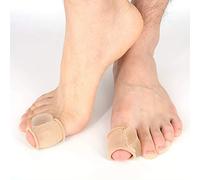 Lot de 2 coques en gel de silicone PEDIMEND™ - Correcteurs pour Hallux Valgus - Tubes pour redresser le gros orteil - Écarteurs d'orteils - Parfaits pour les orteils pliés, superposés et les hallux