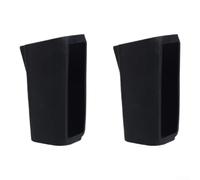 Lot de 2 coques en silicone noir pour appareil photo EufyCam S3 Pro, couverture complète en silicone pour appareil photo EufyCam S3 Pro, pour intérieur et extérieur