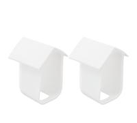 Lot de 2 coques en silicone résistantes aux intempéries pour Cam 2C, 2 protections en silicone résistant aux intempéries. Caractéristiques : couleur noire, conçue pour une utilisation durable avec une