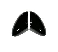 Lot De 2 Coques Rétroviseurs Latéraux pour Passat B8 pour Arteon 2016 2017 2018 2019 2020 Noir Nacré Brillant Coque Rétroviseur Côté(No Hole)
