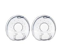 Lot de 2 coques réutilisables pour conserver le lait maternel