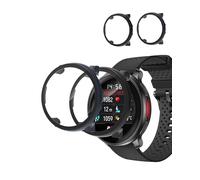 Lot de 2 coques toergy compatibles avec Polar Vantage V3 / Polar Vantage M3 - Design intégré pour une protection ultime de la montre intelligente, PC + film trempé d'écran, protection contre les