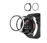 Lot de 2 coques toergy compatibles avec Polar Vantage V3 / Polar Vantage M3 - Design intégré pour une protection ultime de la montre intelligente, PC + film trempé d'écran, protection contre les