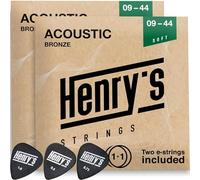 Lot de 2 cordes souples pour guitare folklorique