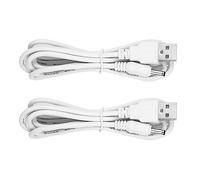 Lot de 2 cordons de charge de rechange pour outil de pédicure électronique Flawless Pedi - Câble USB vers CC - 1,5 m