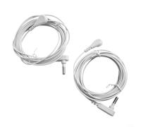 Lot de 2 cordons de mise à la terre en cuivre de 4,6 m pour tapis et feuilles de terre, conçus pour le bien-être quotidien