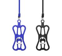 Lot De 2 Cordons Élastiques Pour Téléphone Portable, Tour De Cou Pour Téléphone Portable, Pendentifs Pour Téléphone Portable, À Accrocher Autour Du Cou