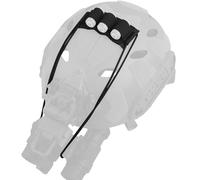 Lot De 2 Cordons Élastiques Tactiques De Maintien for Lunettes De Vision Nocturne avec Fermeture Auto-agrippante - Cordon Élastique for Lunettes De Vision Nocturne Montées sur Casque(Black,1PCS)