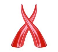 Lot de 2 cornes de dragon pour décoration de toit de voiture - Décoration extérieure de véhicule - Pour SUV Roadtrip propriétaires de véhicules amateurs de voiture - Événements à thème