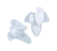 Lot de 2 correcteurs d'orteils pour orteils en marteau et oignons - Matériaux SEBS souples avec technologie d'absorption des chocs - Coussin d'orteil adapté à la salle de sport