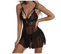 Lot de 2 costumes de Noël pour femme - Robes Dirndl pour femme - Robes allemandes pour fête de la bière, festival, costume traditionnel bavarois - Carnaval de bière, lingerie sans fesses (noir, XL)
