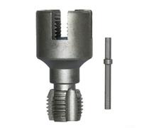 Lot de 2 coupe-filetages externes internes pour tuyaux d'eau 1/2 3/4" PPR PVC plomberie filetage outil de taraudage en métal
