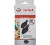 Lot de 2 coupelles ovales avec revêtement antiadhésif TEFAL XA400102 pour appareil à raclette Noir G