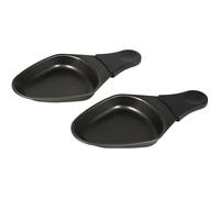 Lot de 2 Coupelles Ovales - TEFAL - Raclette Accessimo - Revêtement anti adhésif - Bleu