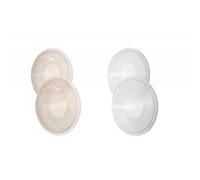 Suavinex Coquilles d'allaitement Pack 2 recueille-lait + 2 protectrices silicone 1 unité