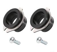 Lot de 2 coupleurs flexibles de rechange pour systèmes d'élimination Insinkerator utilisés dans les configurations de tuyau d'échappement anti-vibrations avec numéros de pièces 75499 et 74085