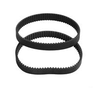 Lot de 2 courroies de rabot Bosch de rechange pour GHO 18 V LI 14 4 1500 100 1582 - Essentiels pour la sécurité du moteur et le nettoyage efficace des poils de tapis