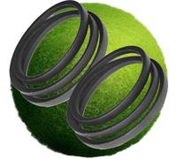 Lot de 2 courroies de rechange pour Craftsman LT2000 144959 532144959 - Courroie de pont de 106,7 cm - Convient pour Craftsman LT1000 - LT3000 DYT4000 AYP - Tondeuse à gazon Husqvarna Poulan 138255