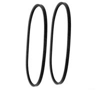 Lot de 2 courroies de rechange pour tondeuse à gazon Toro pour tracteur à gazon et pour tondeuse autoportée Lawn Boy modèles 74301 à 74437 et 81228 à 81250 Rotation constante de la lame