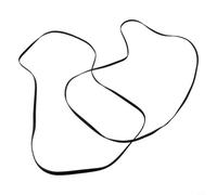 Lot de 2 courroies de séchage en caoutchouc 6PH1952, conçues pour durer longtemps dans les machines à laver, instructions d'installation sûres fournies (français non garanti)