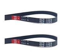 Lot De 2 Courroies De Tambour For Machine À Laver Et Sèche-linge, Compatibles Avec Les Modèles 6PH 1952