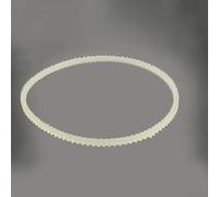 Lot de 2 courroies dentelées en nylon beige pour moteur de machine à coudre fiable (35,5 cm)