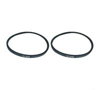 Lot de 2 courroies d'entraînement 121-5765 pour tondeuse Toro TimeMaster 30, courroie de rechange 76,2 x 1,3 cm, compatible avec modèle 20199, construction en cordon aramide
