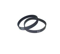 Lot de 2 courroies d'entraînement de rabot de rechange 3M-225 compatibles | Courroie HTD 3M-225 de précision remplace 2604736001 en caoutchouc durable