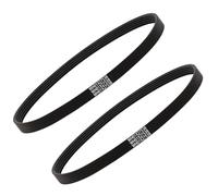 Lot de 2 courroies d'entraînement de rechange en caoutchouc de qualité supérieure - Conforme aux spécifications d'usine pour une utilisation constante