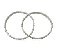 Lot de 2 courroies d'entraînement de rechange en caoutchouc pour piscine pour Hayward Aquavac Rcx23002 Plus