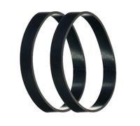 Lot de 2 courroies d'entraînement de rechange pour Bissell ProHeat et PowerSteamer Series compatibles avec les modèles 1693/1694/1697/1698/1699/7901/8905/7920/7950, construction en caoutchouc