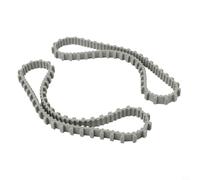Lot de 2 courroies d'entraînement de rechange pour nettoyeur de piscine Dolphin 9985006-r2 en caoutchouc robuste pour robot sous-marin Simple Place Gris