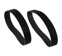 Lot de 2 courroies d'entraînement pour scie à onglet de 25,4 cm, 490 mm x 25 mm, courroie de distribution en caoutchouc compatible avec acier électrique de type 255 pour scie à onglet