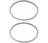 Lot de 2 courroies entraînement RCX23002 Aquavac Tiger Shark pour nettoyeur de piscine Hayward Aquav ACCESSOIRES DE ROBOT DE NETTOY