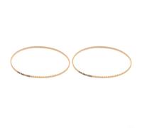 Lot de 2 Courroies Remplacement Plastique pour Robot Piscine | Matériau plastique flexible, ne raye pas la pour surface, adapté gunite et vinyle, longue durée