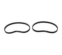 Lot de 2 courroies synchrones 142XL en caoutchouc pour machines à coudre et à emballer, transmission de puissance fluide, accessoire industriel