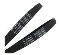 Lot de 2 courroies transporteuses d'entraînement 280J/PJ711(2PCS 12 ribs)