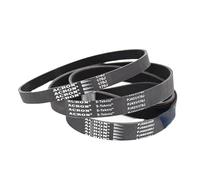 Lot de 2 courroies trapézoïdales nervurées en polystyrène (220J-PJ559, 225J-PJ572, 237J PJ602) for machine à laver de fitness(224J-PJ568,2PCS_13RIBS)