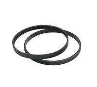 Lot de 2 courroies trapézoïdales rainurées for raboteuse 2609100410, compatibles avec Bosch 1594 1594K PL1682 PL1632 PL2632 GHO 26-82 15-82 26-82D 6500 3100