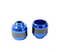 Lot de 2 coussinets de fourche avant de moto pour réduire les vibrations et protéger les composants de la fourche sur les routes accidentées (bleu)